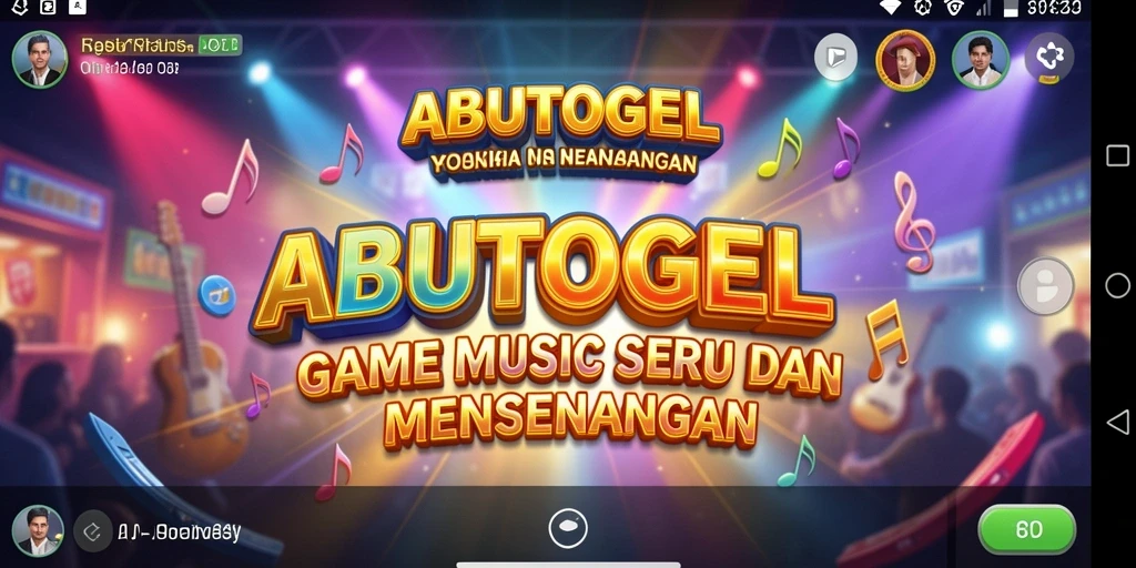 Screenshot menunjukkan gameplay interaktif ABUTOGEL yang mengasyikkan.