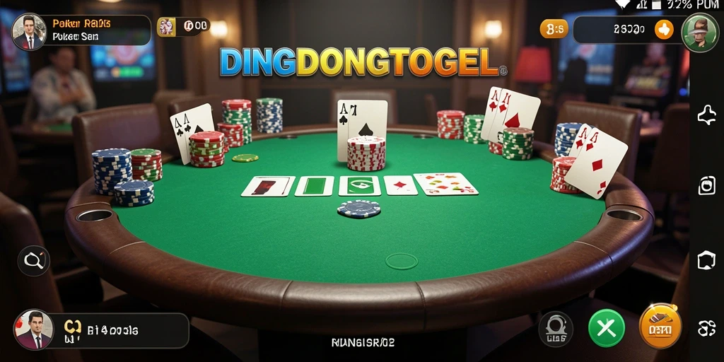 Tampilan gameplay DINGDONGTOGEL yang menegangkan dan penuh strategi.