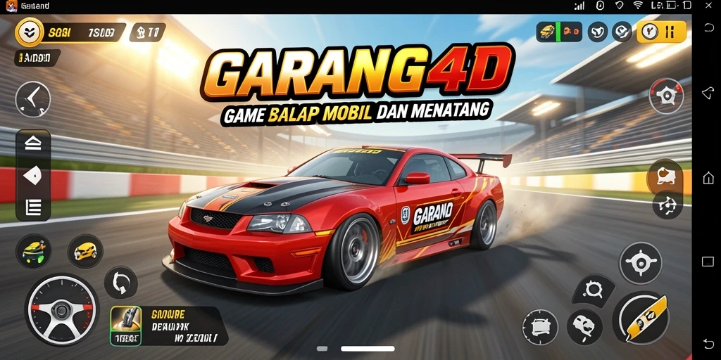 Gameplay GARANG4D dengan aksi balap yang mendebarkan.