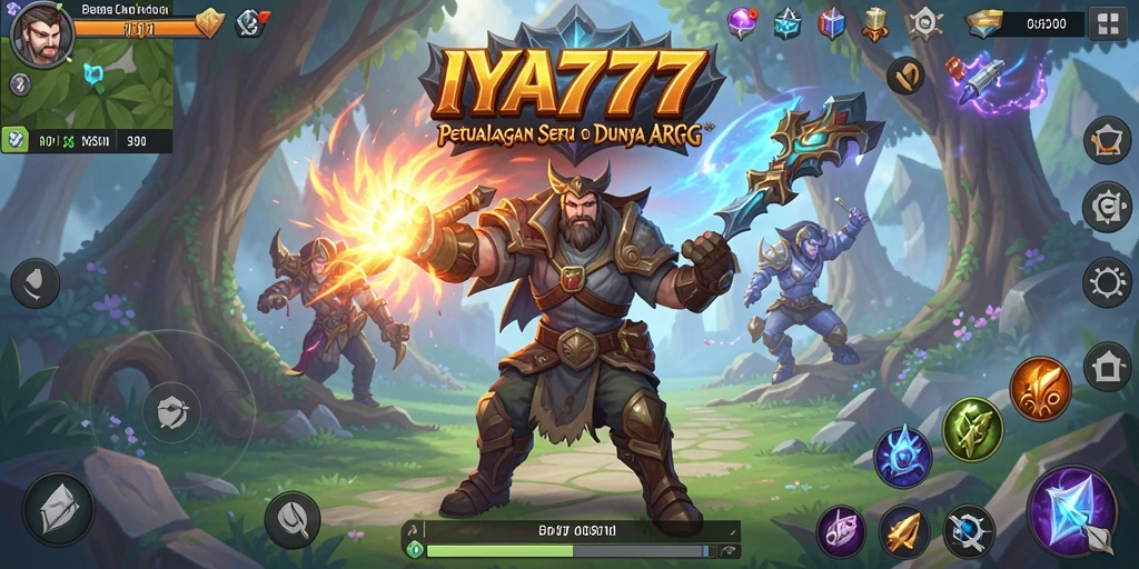 Screenshot gameplay IYA777 menampilkan petualangan seru dalam dunia ARPG.
