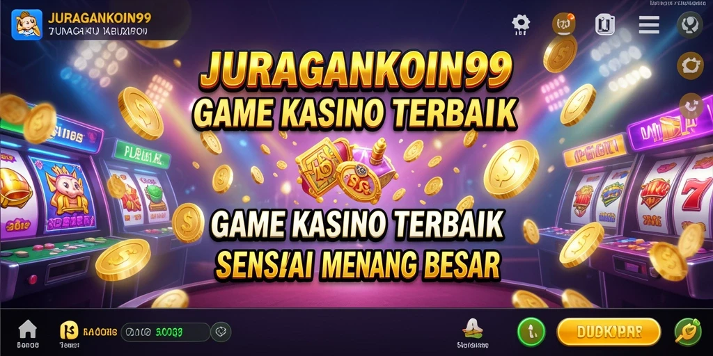 Gameplay seru dan menarik di JURAGANKOIN99, nikmati kesenangan Kasino.