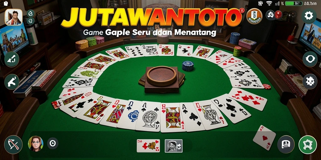 Tampilan gameplay menarik dari JUTAWANTOTO yang penuh warna.