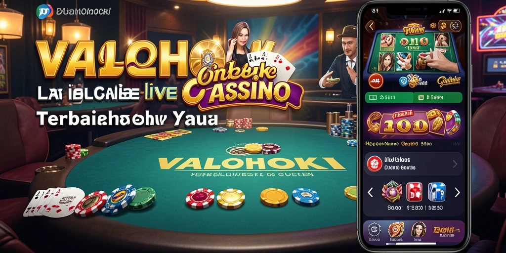 Tampilan gameplay langsung yang mendebarkan di VALOHOKI.